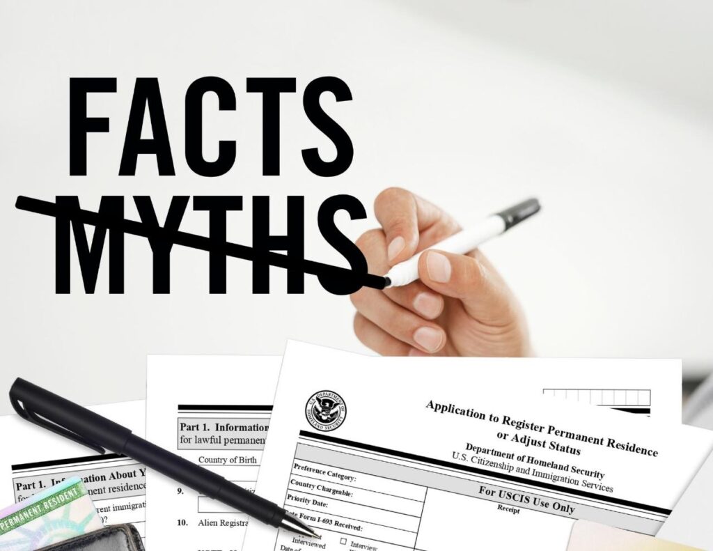 Application Form with FACTS MYTHS word