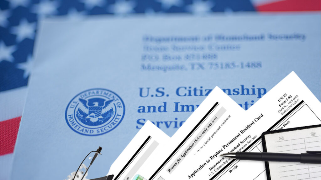 USCIS- Form -I-90